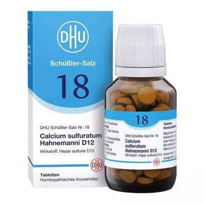 BIOCHEMIE DHU 18 Calcium sulphuratum D 12 Tablet, 200 Kapsül