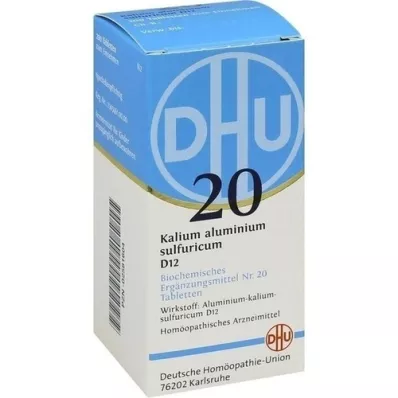 BIOCHEMIE DHU 20 Potasyum alum.sülfür.D 12 Tablet, 200 adet