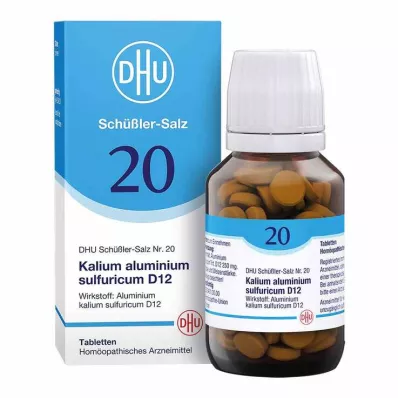BIOCHEMIE DHU 20 Potasyum alum.sülfür.D 12 Tablet, 200 adet BIOCHEMIE DHU 20 Potasyum alum.sülfür.D 12 Tablet, 200 adet