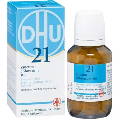 BIOCHEMIE DHU 21 Zincum chloratum D 6 Tablet, 200 Kapsül