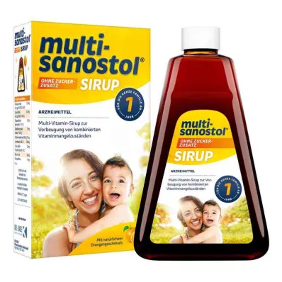 MULTI SANOSTOL Şeker ilavesiz şurup, 260 g MULTI SANOSTOL Şeker ilavesiz şurup, 260 g