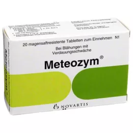 METEOZYM Film kaplı tabletler, 20 adet