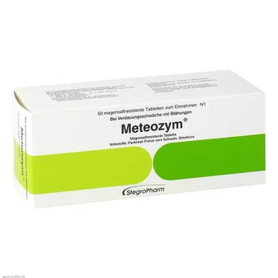 METEOZYM Film kaplı tabletler, 50 adet