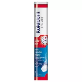 KUKIDENT Cleaner Express Active Plus Tabs, 33 adet
