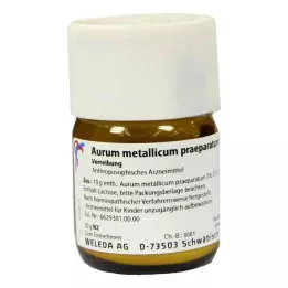 AURUM METALLICUM PRAEPARATUM D 12 Tritürasyon, 50 g