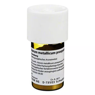 AURUM METALLICUM PRAEPARATUM D 30 Tritürasyon, 20 g