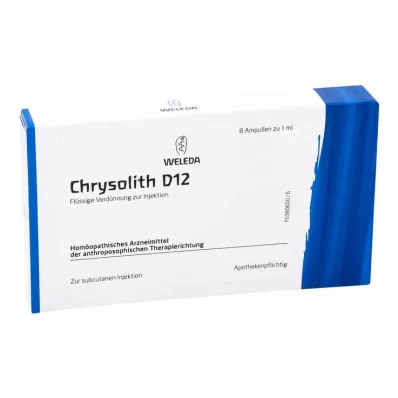 CHRYSOLITH D 12 ampul, 8X1 ml CHRYSOLITH D 12 ampul, 8X1 ml