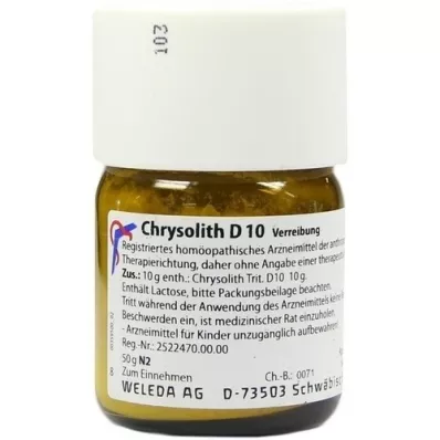 CHRYSOLITH D 10 Tritürasyon, 50 g