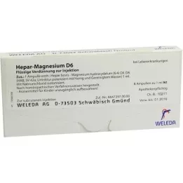 HEPAR MAGNESIUM D 6 ampul, 8X1 ml