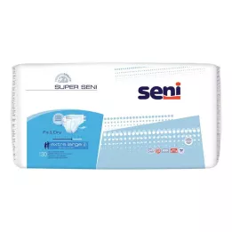 SUPER SENI Yetişkinler için inkontinans pantolonu 4 XL beden, 30 adet