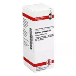 ACIDUM ACETICUM D 6 seyreltme, 20 ml