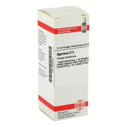 AGARICUS D 3 seyreltme, 20 ml