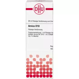 ARNICA D 10 seyreltme, 20 ml