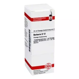 BERBERIS D 12 seyreltme, 20 ml