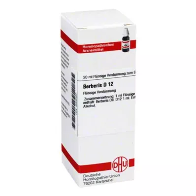 BERBERIS D 12 seyreltme, 20 ml BERBERIS D 12 seyreltme, 20 ml