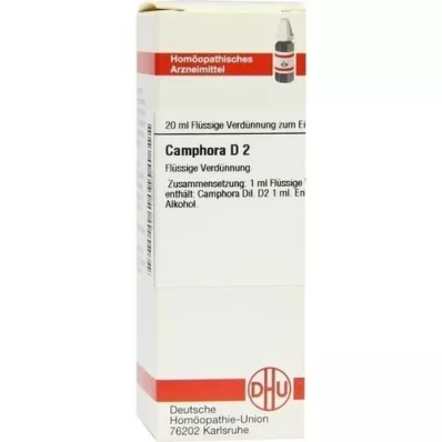 CAMPHORA D 2 seyreltme, 20 ml