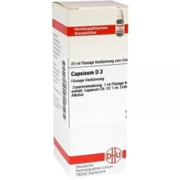 CAPSICUM D 3 seyreltme, 20 ml