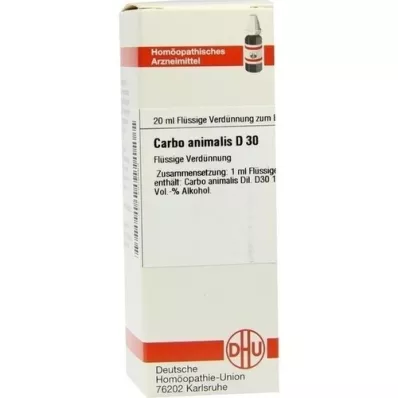 CARBO ANIMALIS D 30 seyreltme, 20 ml