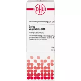 CARBO VEGETABILIS D 10 seyreltme, 20 ml