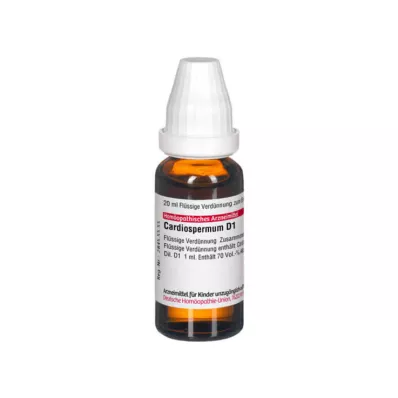CARDIOSPERMUM D 1 seyreltme, 20 ml