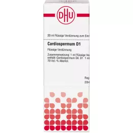 CARDIOSPERMUM D 1 seyreltme, 20 ml