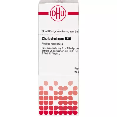 CHOLESTERINUM D 30 seyreltme, 20 ml