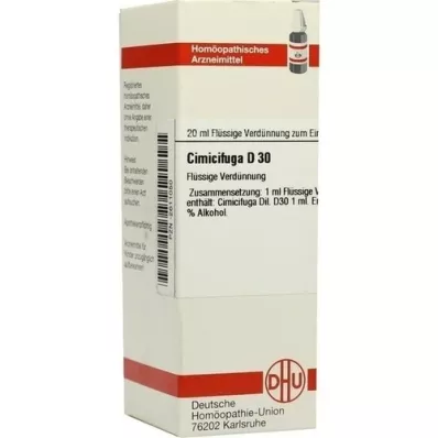 CIMICIFUGA D 30 seyreltme, 20 ml