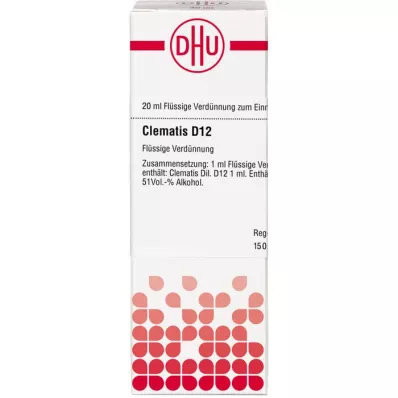 CLEMATIS D 12 seyreltme, 20 ml