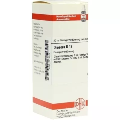 DROSERA D 12 seyreltme, 20 ml