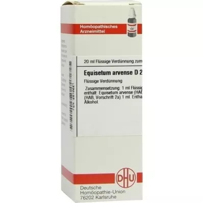 EQUISETUM ARVENSE D 2 seyreltme, 20 ml