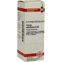 FERRUM METALLICUM D 30 seyreltme, 20 ml