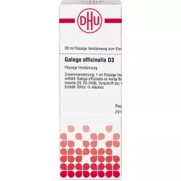 GALEGA officinalis D 3 seyreltme, 20 ml