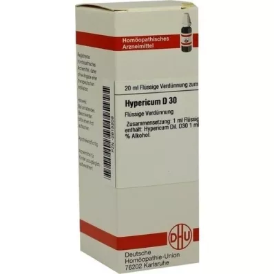 HYPERICUM D 30 seyreltme, 20 ml