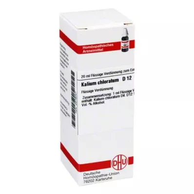 KALIUM CHLORATUM D 12 seyreltme, 20 ml