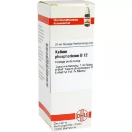KALIUM PHOSPHORICUM D 12 seyreltme, 20 ml