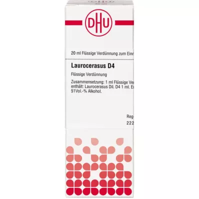 LAUROCERASUS D 4 seyreltme, 20 ml