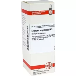 LYCOPUS VIRGINICUS D 3 seyreltme, 20 ml