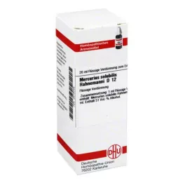 MERCURIUS SOLUBILIS Hahnemanni D 12 dilüsyonu, 20 ml