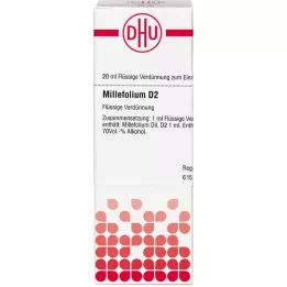 MILLEFOLIUM D 2 seyreltme, 20 ml