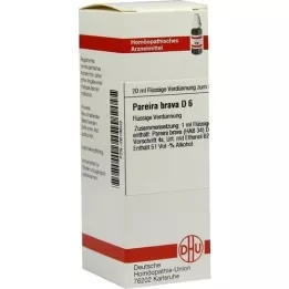 PAREIRA BRAVA D 6 seyreltme, 20 ml