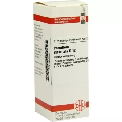 PASSIFLORA INCARNATA D 12 seyreltme, 20 ml