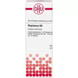 PHYTOLACCA D 8 seyreltme, 20 ml