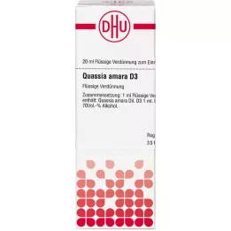 QUASSIA D 3 seyreltme, 20 ml