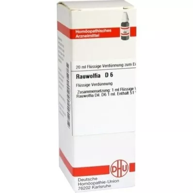 RAUWOLFIA D 6 seyreltme, 20 ml