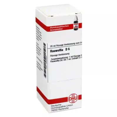 RAUWOLFIA D 6 seyreltme, 20 ml