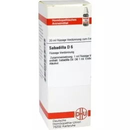 SABADILLA D 6 seyreltme, 20 ml
