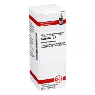 SABADILLA D 6 seyreltme, 20 ml