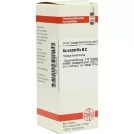 SARSAPARILLA D 2 seyreltme, 20 ml