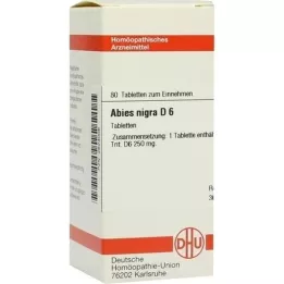 ABIES NIGRA D 6 Tablet, 80 Kapsül