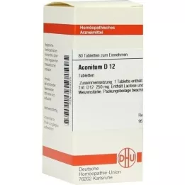 ACONITUM D 12 Tablet, 80 Kapsül